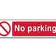 Scan No Parking - PVC 200 x 50mm