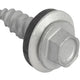 ForgeFix TechFast Hex Head Screw Sheet to Timber 6.3 x 25mm Pack 100