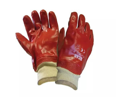PVC Knitwrist Gloves 