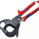 Knipex Ratchet Action Cable Shears Multi-Component Grip 280mm