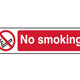 Scan No Smoking - PVC 200 x 50mm