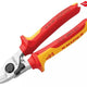 Knipex VDE Cable Shears with Return Spring 165mm