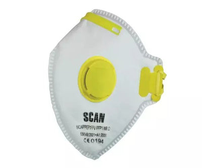 Fold Flat Valved Disposable Mask