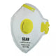Scan Fold Flat Valved Disposable Mask FFP1 (Pack of 3)