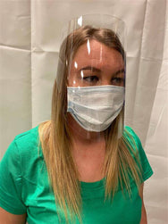 Double-sided Anti-Fog Protective Face Shield (MULTI-PACKS) *IN STOCK NOW* – Protective full face from droplets, saliva and splash ; Double-sided anti-fog PET material protective shield – Now available at MTN Shop UK. - imagen 3