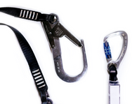 Twin Fall Arrest Lanyard (60mm Scaff Hooks). Supplied by MTN Shop EU - imagen 2
