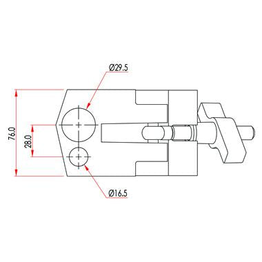 Doughty Barrel Socket Clamp Spec 2 - imagen 4