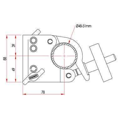 Doughty Barrel Socket Clamp Spec 1 - imagen 3