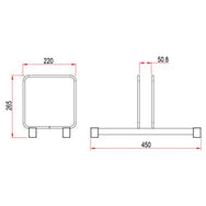 Doughty Floor Standing Polyholder Spec - imagen 2