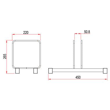 Doughty Floor Standing Polyholder – second image