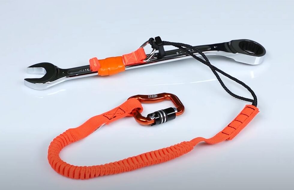 Stronghold Tool Tether Tape 2.74m – This 1-inch (2.54 cm) wide tool tether tape can connect a separate attachment point to your tool in seconds to create load-rated tether points on yours instantly. – Now available at MTN Shop UK.