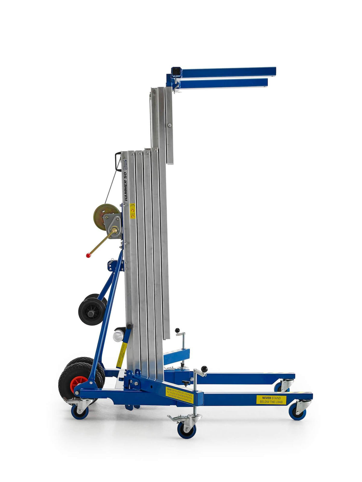 Kuzar Industrial Lifter 200kg/5m - HAMMER 50 – Made in Spain, the HAMMER 50 has high-quality wheels for easy movement and a powerful winch for efficient lifting – Now available at MTN Shop UK. - imagen 3