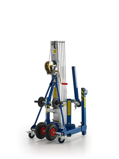 Kuzar Industrial Lifter 200kg/5m - HAMMER 50 – Made in Spain, the HAMMER 50 has high-quality wheels for easy movement and a powerful winch for efficient lifting – Now available at MTN Shop UK.