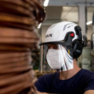 KASK Helmet Earmuffs [3 Levels] – Certified for use with KASK Safety Helmets, the KASK Safety Ear Muffs include 3 different levels of ear protection. With safety standards CE EN 352, ANSI S3.19 and CSA, these ear muffs are suitable for a broad array of tasks across multiple industries. Learn more here about each protection level. – Now available at MTN Shop UK. - imagen 7