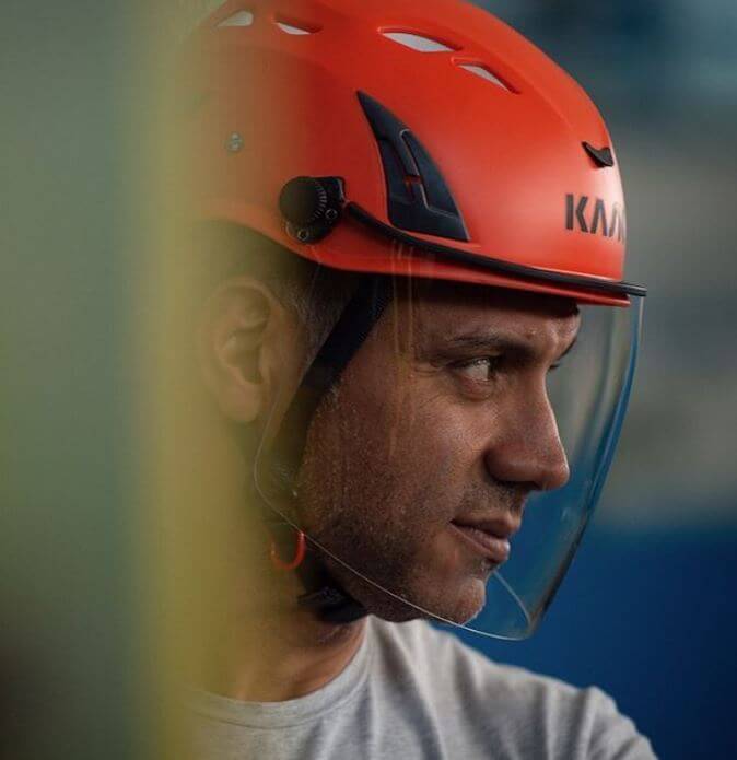 Kask Full Face Visor for Super Plasma, Plasma and HP Helmets - imagen 4