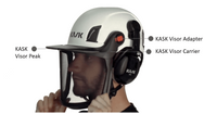 KASK Full Face Visor for Zenith Helmets (ZEN FF) – The KASK Zen FF Visor is a full facial shield that can be easily integrated into all KASK Zenith Helmets. With its ergonomic design and reinforced frame, the Zen FF protects wearers against the entry of debris. Find out more here. – Now available at MTN Shop UK. - imagen 2