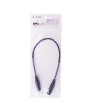Black DMX cable in its package