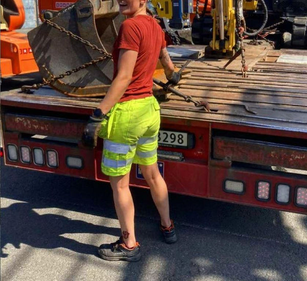 Work Shorts with Stretch (Hi-Vis)