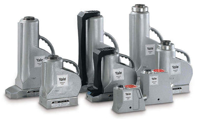 Yale Aluminium Jacks AJH/S 6,500-100,000 KG – Capacity 2 - 50 tUniversal jacks supply high forces for general operations like lifting, pushing, moving, supporting of all kind of loads. – Now available at MTN Shop UK.