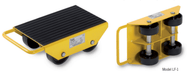 Load Moving Skates with fixed wheels - imagen 2