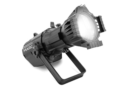 MARQ Framing Spotlight Onset120WW (Profile Headlight) – It projects a vibrant, crisp gobo exactly where you need it, while its framing shutters enable you to precisely shape the beam and direct the light. – Now available at MTN Shop UK.