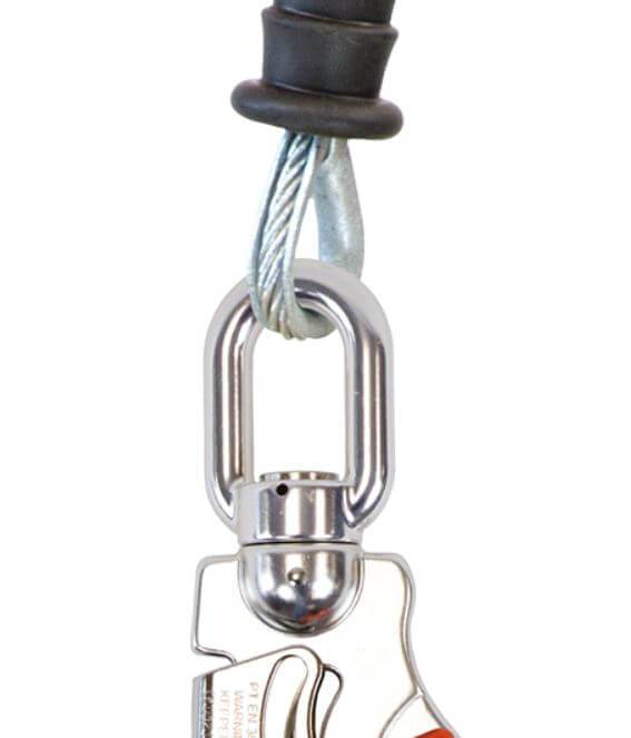 Neofeu Retractable Fall Arrester - 5mm Cable (12m L) – The Neofeu Retractable Fall Arrester is user friendly and recommended for both horizontal and vertical use. Fitted with a 12 m long, 5mm wide retractable steel wire rope. Equipped with a centrifugal braking system. Arresting force: < 600 daN. Shop now. – Now available at MTN Shop UK. - imagen 3