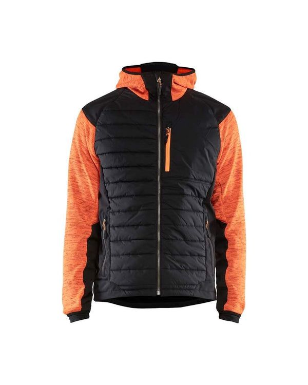 Padded Hooded Jacket (Orange)