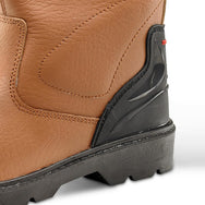 Click Fur Lined Rigger Boots – These Fur Lined Rigger Boots with the padded ankle feature an easy slip-on design. Its TPU heel which is very sturdy, abrasion-resistant and flexible offers excellent slip resistance & safety. – Now available at MTN Shop UK. - imagen 4