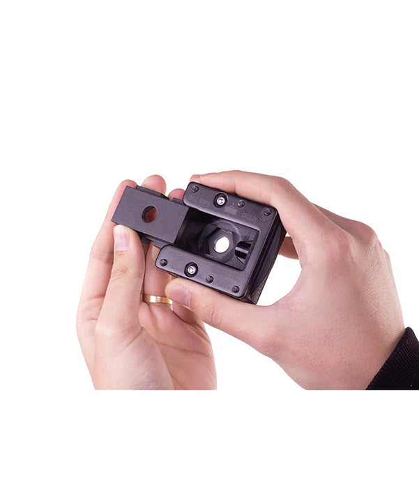 Model opening Black Sliding Connector For Clamps - imagen 3