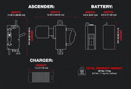 Ronin Lift Battery – Ronin Lift is lightweight & portable. Lifting up to 400 pounds. Battery Type: 28 VDC Lithium Ion Rechargeable Battery; Re-Charge Time: around 2.5hours – Now available at MTN Shop UK.