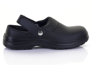 Click Safety Clogs – These safety toe clogs are EN ISO 20345: 2011 SB A E SRC certified with anti-bacterial lining and insole as well as excellent slip resistance. It features an open back slip-on design. – Now available at MTN Shop UK. - imagen 5