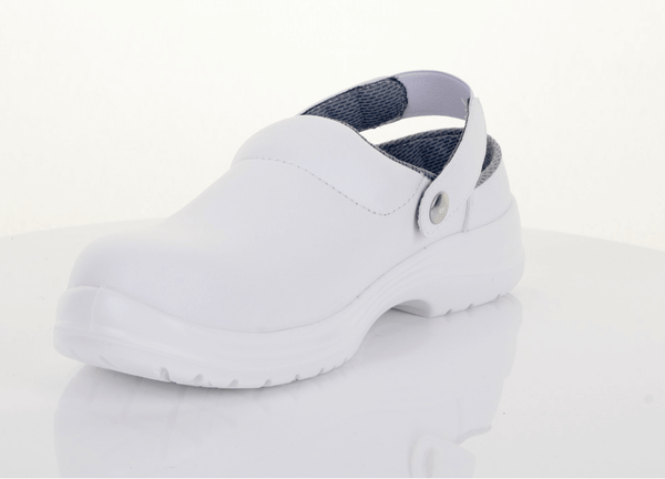 Click Safety Clogs (White)