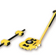 Steerman Load Moving Skates 10 - 60T