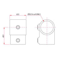 Key Clamp: Doughty Short Tee. Supplied by MTN Shop EU - imagen 2