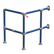 Key Clamp: Doughty 3-Way 90 Degree Elbow. Supplied by MTN Shop EU