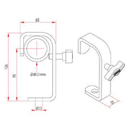 Doughty Hook Clamp Dimensions- MTN Shop EU - imagen 3