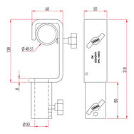 Doughty Hook Clamp(TV Specification)- Fits ⌀48-51mm Tube- MTN Shop EU - imagen 3