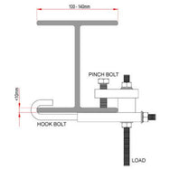 Doughty Adjustable Girder Clamp Spec - imagen 4