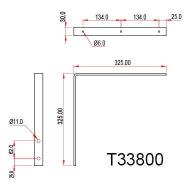 Doughty Wall Bracket- Light-duty& Heavy-duty- MTN Shop EU