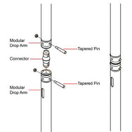 How to use Doughty Modular Tee with Through Connector(Aluminum)? - imagen 4