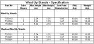 Doughty Wind Up Stands. Supplied by MTN Shop EU - imagen 2