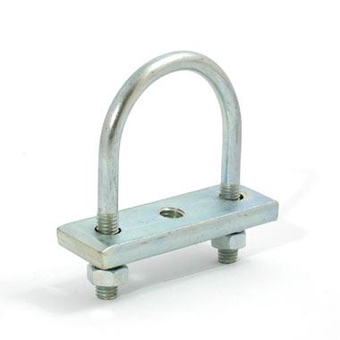 M8 U Bolts with plates - Doughty Engineering. Supplied by MTN Shop EU