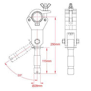 Doughty Articulated Big Ben Clamp Spec. - imagen 4