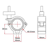 Doughty Clamp: TÜV Approved Super Lightweight Half Coupler. Supplied by MTN Shop EU - imagen 6