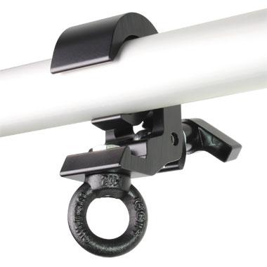 Eye Clamp: Quick Trigger Hanging Clamp Black