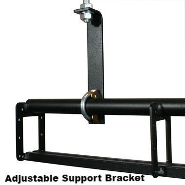 Sixtrack Adjustable Support Bracket is a part of the Doughty Sixtrack Overlap Track Kit. Supplied by MTN Shop EU - imagen 5