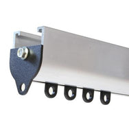 Doughty Rail - End Stop – The End Stop is a plate used to end Doughty rail. Secured in place with a self tapping screw (included), it features a hole for the curtain to be attached. – Now available at MTN Shop UK. - imagen 3
