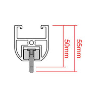 Doughty Rail Ball Raced Runner- SWL: 6kg each- MTN Shop EU - imagen 5