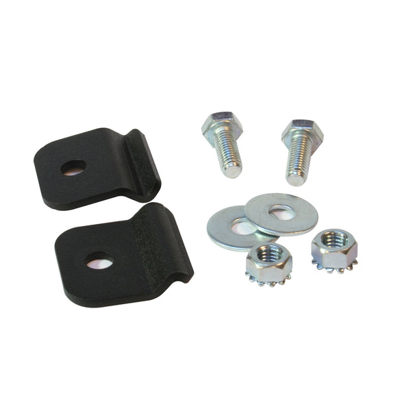 Doughty Studio Rail - 40mm, 100mm & 114mm Clamps – Supplied with fasteners, a pair of rail clamps designed to work with the range of Slotted Wall Brackets. Able to clamp rail directly to a solid surface. – Now available at MTN Shop UK.