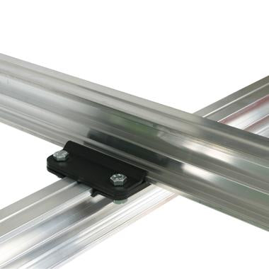 Doughty Studio Rail: 90 Degree Crossover Bracket. Supplied by MTN Shop EU